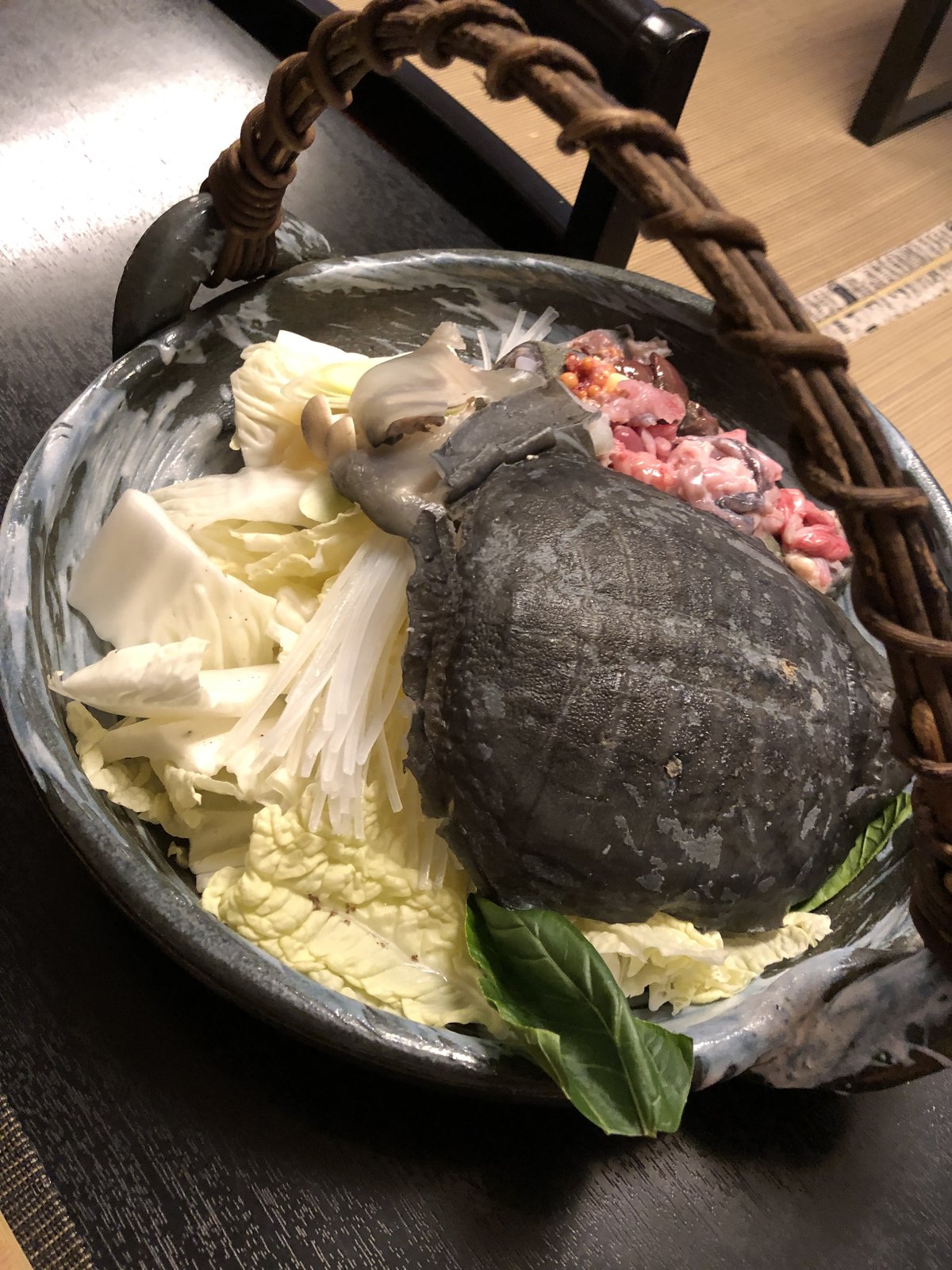 山水のすっぽん料理